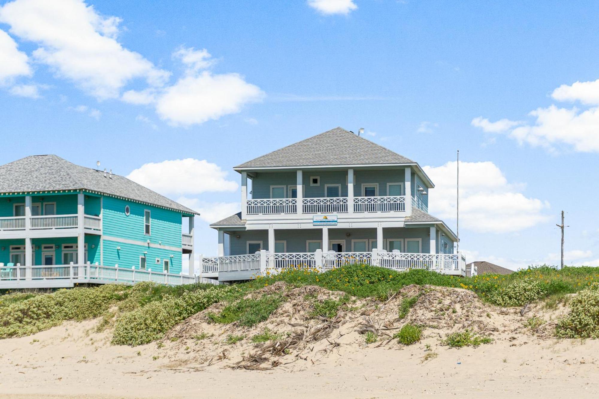 Sea It All Beachfront 4Br! Panoramic Views, Bar & Large Decks Villa Crystal Beach Exterior photo