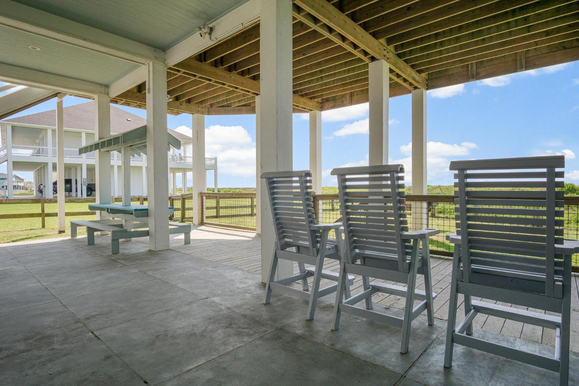 Sea It All Beachfront 4Br! Panoramic Views, Bar & Large Decks Villa Crystal Beach Exterior photo